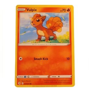 Pokemon TCG Vulpix 029/264 Card, Fusion Strike